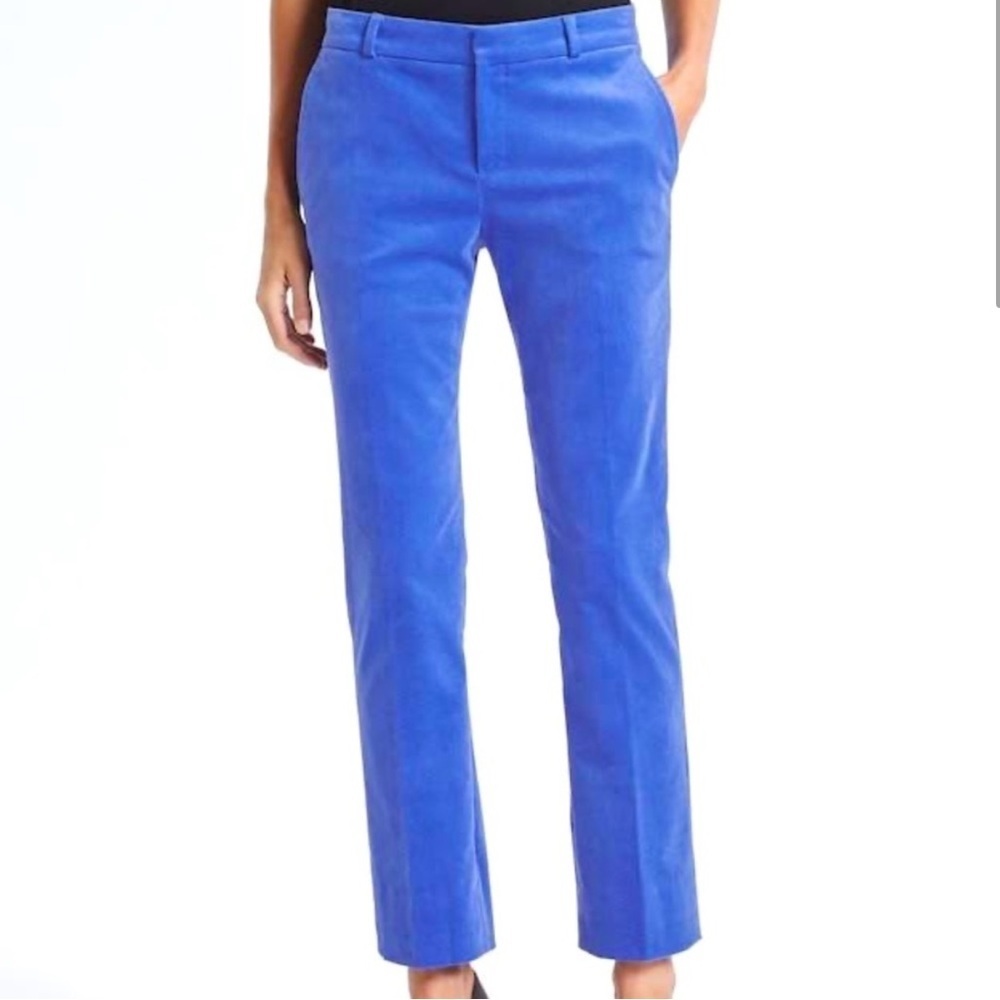 Banana Republic Ryan Slim Fit Mid Rise Straight Leg Corduroy Pants Size 4 NWT